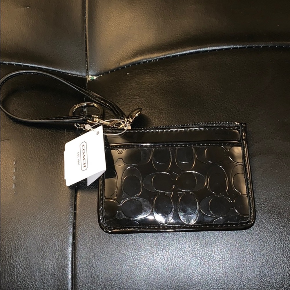 Small Coach Wristlet